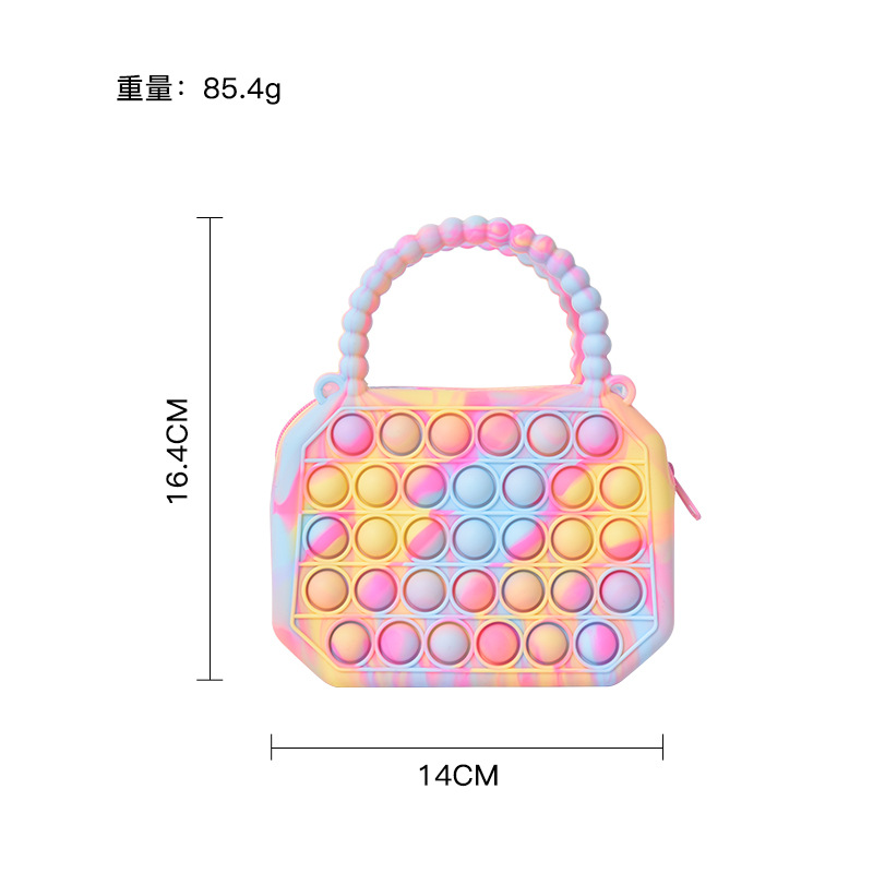 Macaron Color Pop It Fidget Purse Macaron Color Pop It Fidget Purse