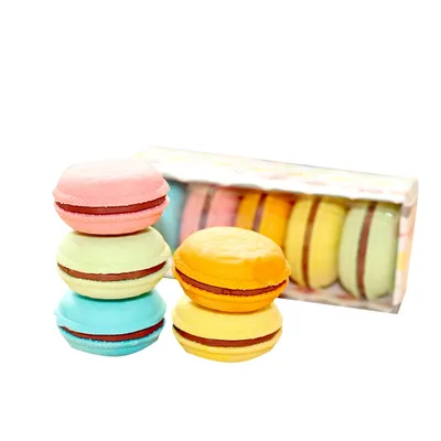 Macaron Erasers School Supply (5 Pcs) Macaron Erasers School Supply (5 Pcs)