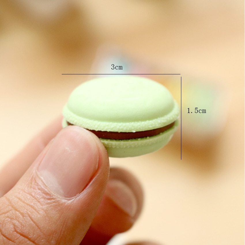 Macaron Erasers School Supply (5 Pcs) Macaron Erasers School Supply (5 Pcs)