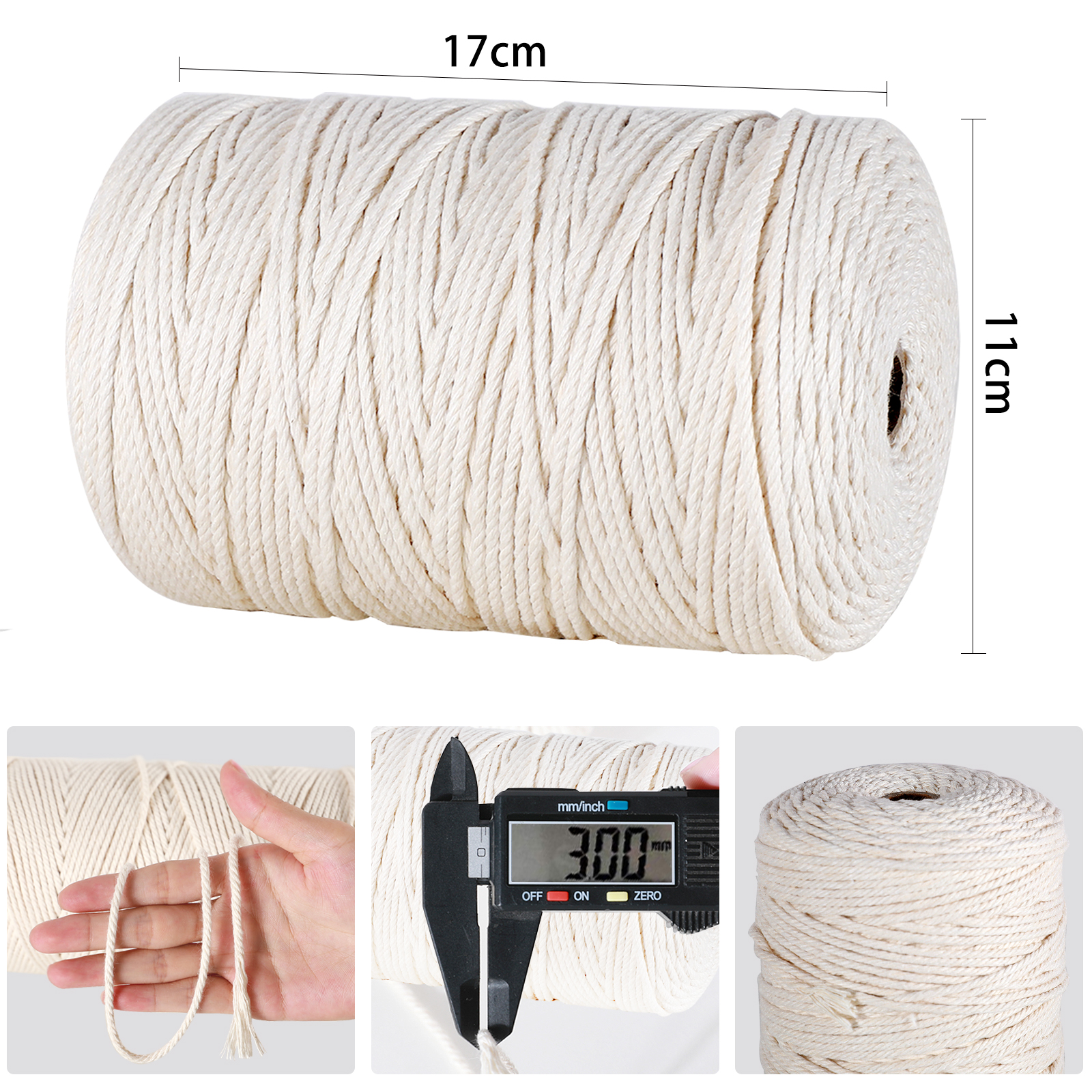 Macrame Cotton Cord for DIY
