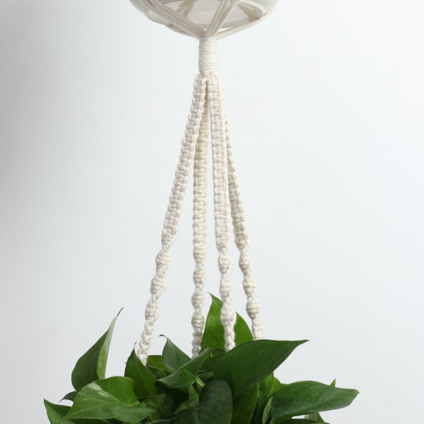 Macrame Plant Hanger Set (4pcs) Macrame Plant Hanger Set (4pcs)