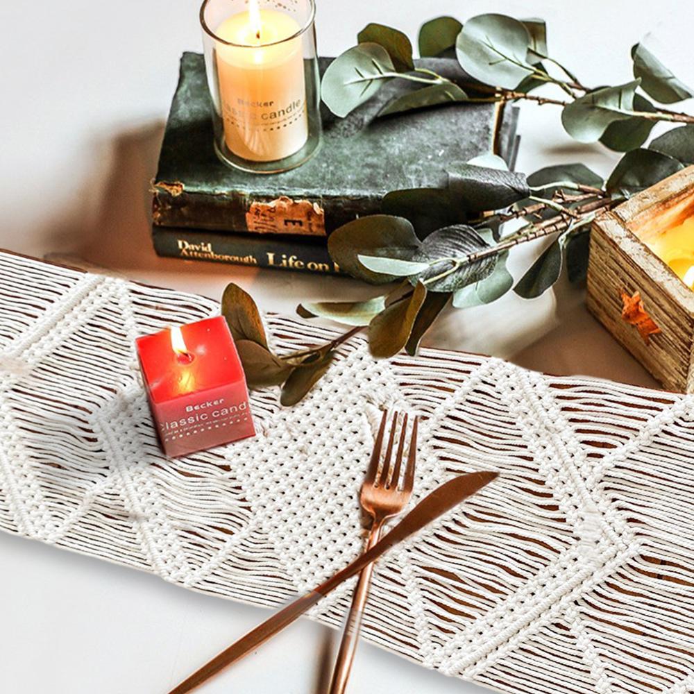 Macrame Table Runner Boho Decor Macrame Table Runner Boho Decor