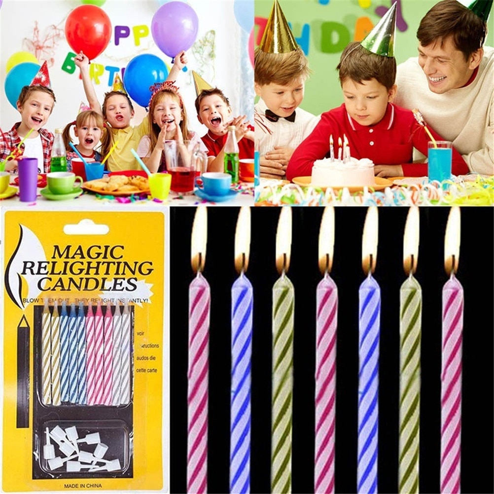 Magic Candle Birthday Prank 20pcs Pack Magic Candle Birthday Prank 20pcs Pack