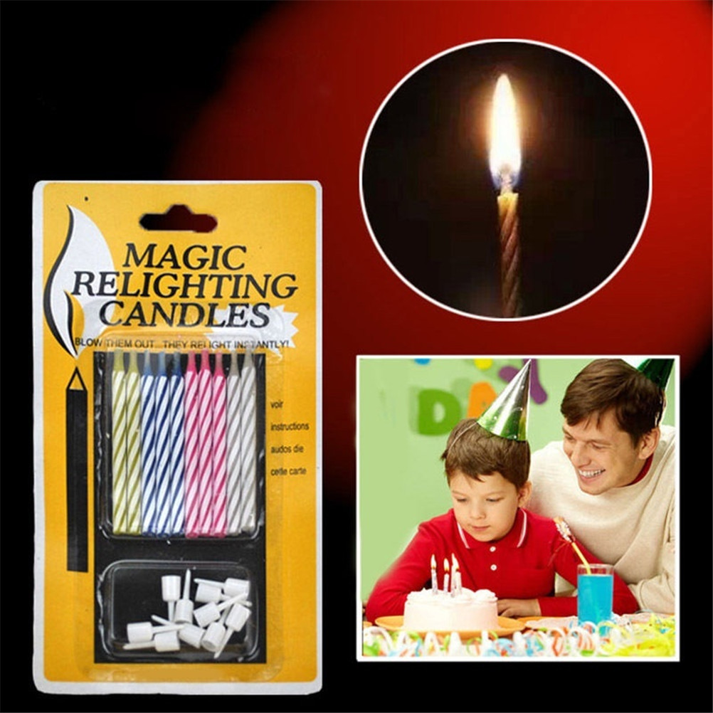 Magic Candle Birthday Prank 20pcs Pack Magic Candle Birthday Prank 20pcs Pack