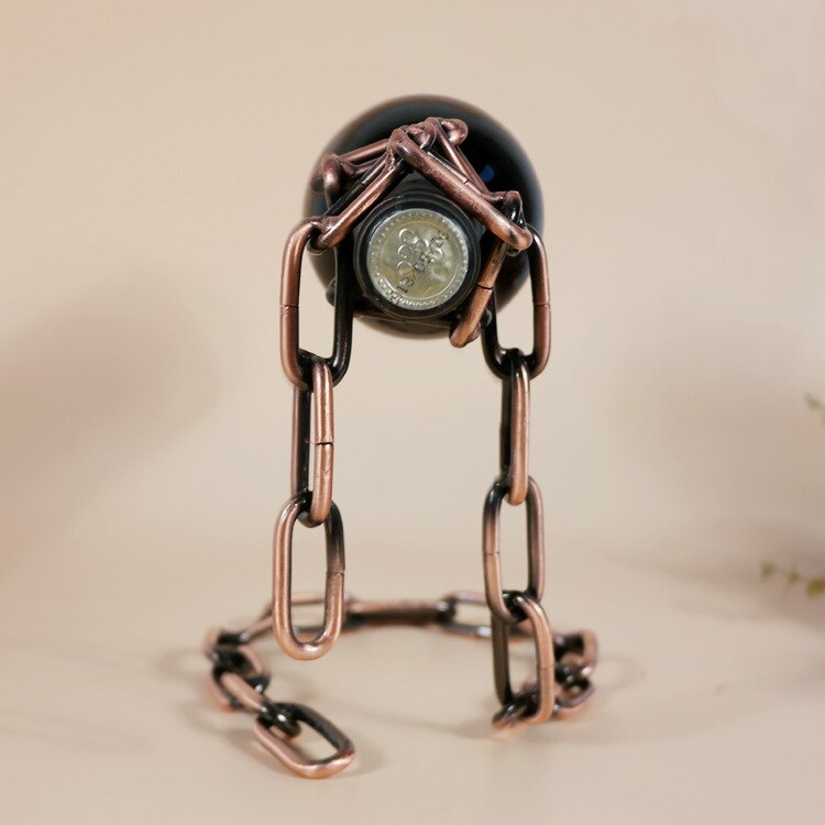 Magic Chain Floating Wine Bottle Holder Magic Chain Floating Wine Bottle Holder