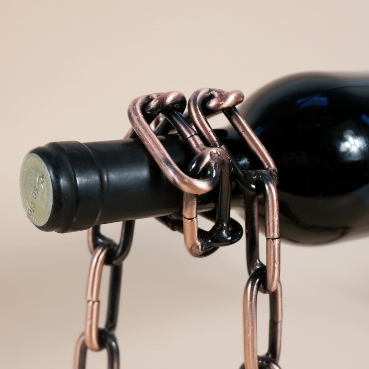 Magic Chain Floating Wine Bottle Holder Magic Chain Floating Wine Bottle Holder