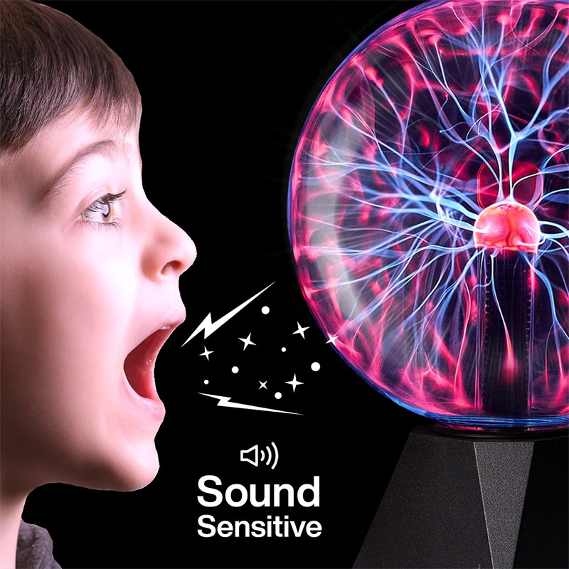 Magic Plasma Ball Lamp LED Atmosphere Night Light Touch sound control Glass Plasma Light Bedroom Decor Kids Gifts Magic Plasma Ball Lamp LED Atmosphere Night Light Touch sound control Glass Plasma Light Bedroom Decor Kids Gifts