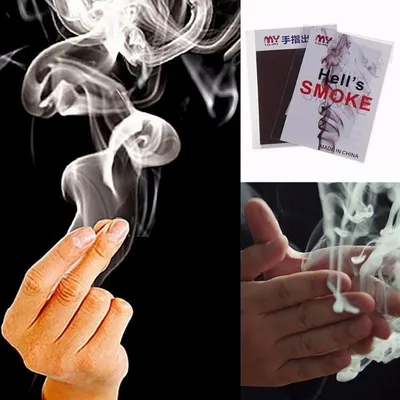 Magic Trick Finger Smoke Sheet