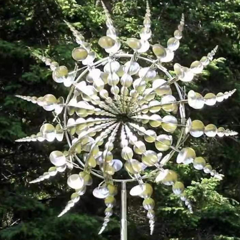 Magical Metal Garden Windmill