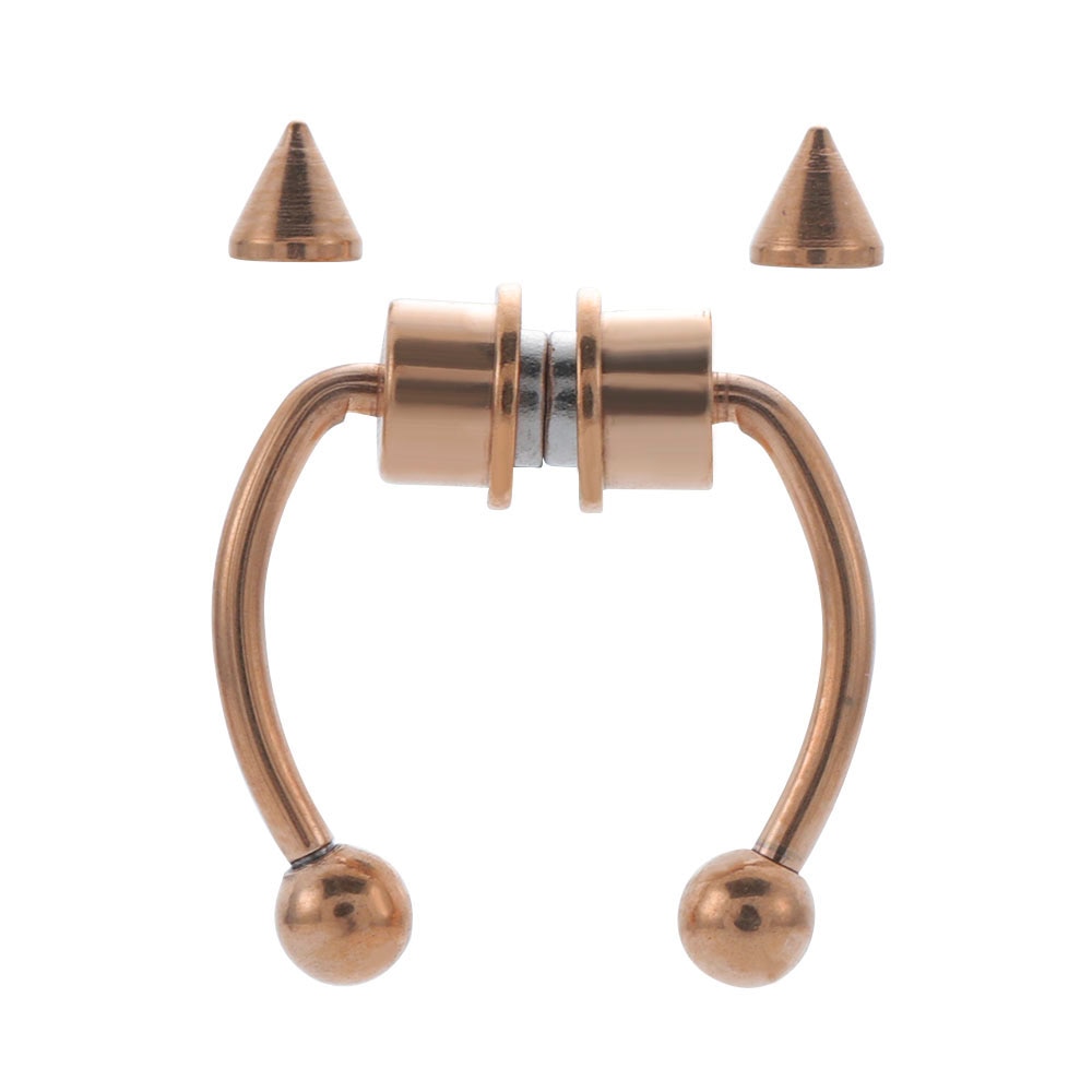 Magnet Clip On Nose Ring Hoop