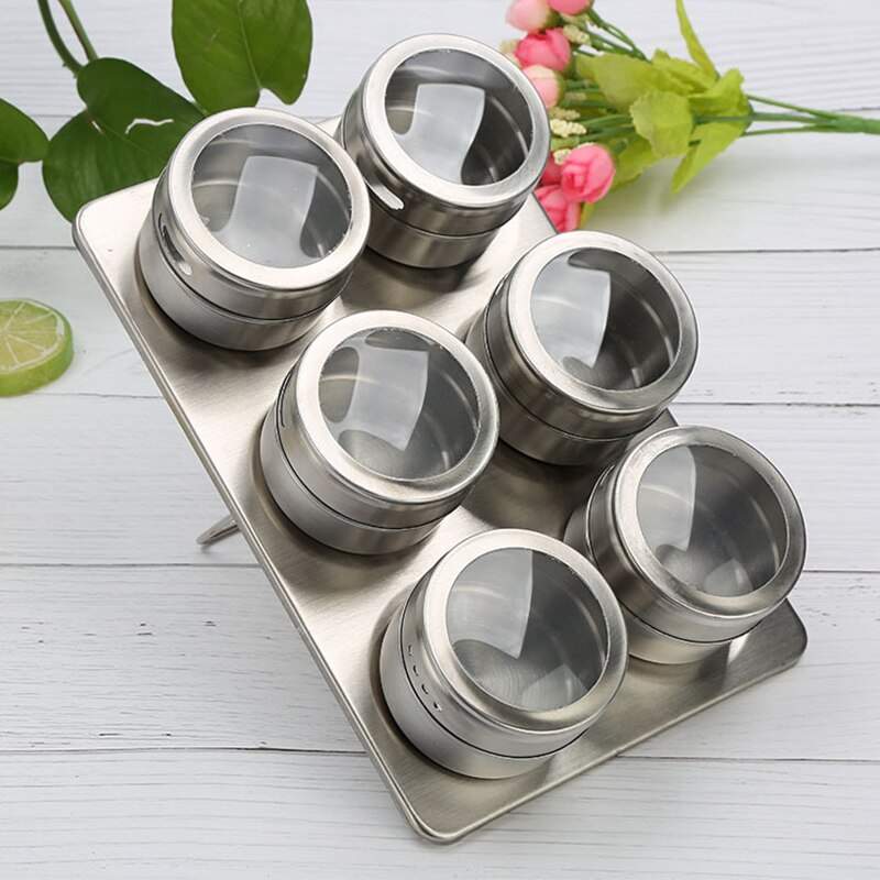 Magnet Spice Jars Seasoning Bottles