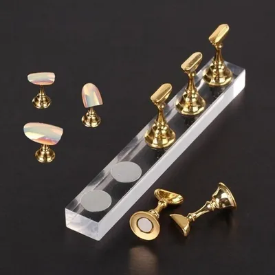 Magnetic 5 in 1 Acrylic Nail Holder Magnetic 5 in 1 Acrylic Nail Holder