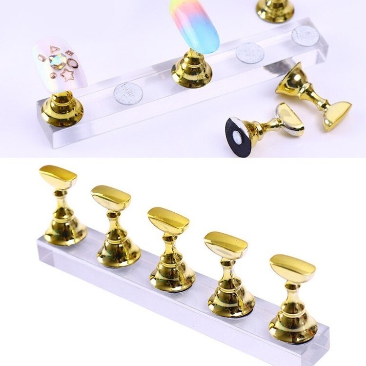Magnetic 5 in 1 Acrylic Nail Holder Magnetic 5 in 1 Acrylic Nail Holder