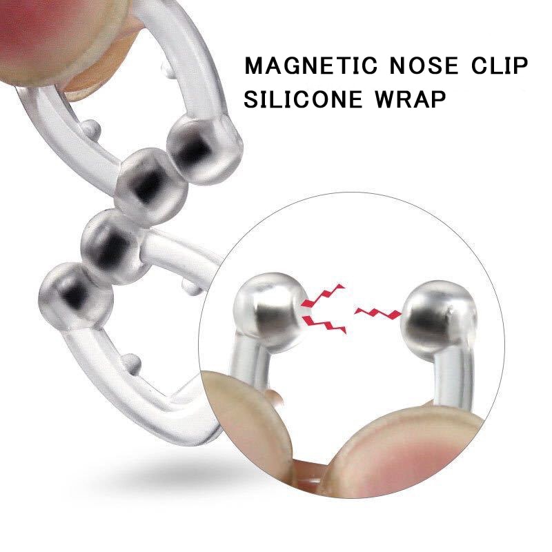 Magnetic Anti Snore Nose Clips (4Pcs)