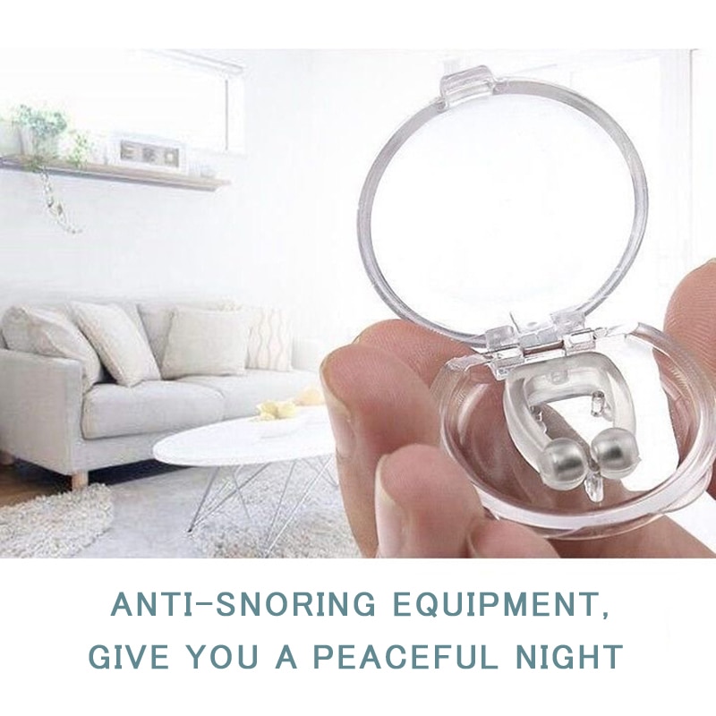 Magnetic Anti Snore Nose Clips (4Pcs) Magnetic Anti Snore Nose Clips (4Pcs)