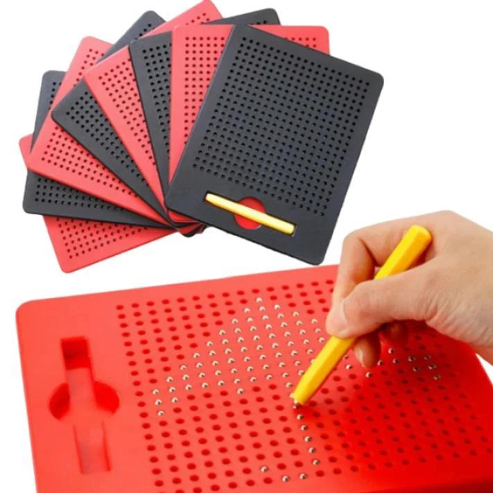 Magnetic Ball Drawing Board With Pen Kids Learning Drawing Sketch Pad Tablet Educational Toys For Children Adult Magnetic Ball Drawing Board With Pen Kids Learning Drawing Sketch Pad Tablet Educational Toys For Children Adult