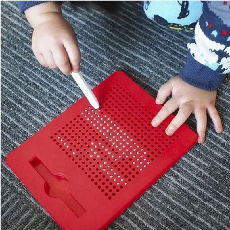 Magnetic Ball Drawing Board With Pen Kids Learning Drawing Sketch Pad Tablet Educational Toys For Children Adult Magnetic Ball Drawing Board With Pen Kids Learning Drawing Sketch Pad Tablet Educational Toys For Children Adult