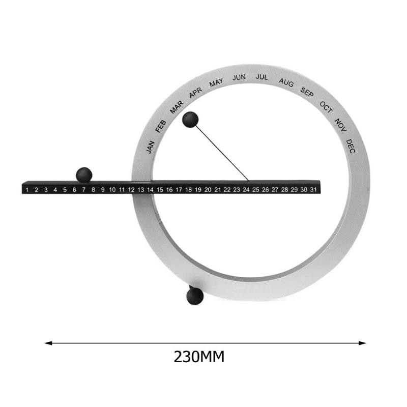 Magnetic Ball Perpetual Wall Calendar Magnetic Ball Perpetual Wall Calendar