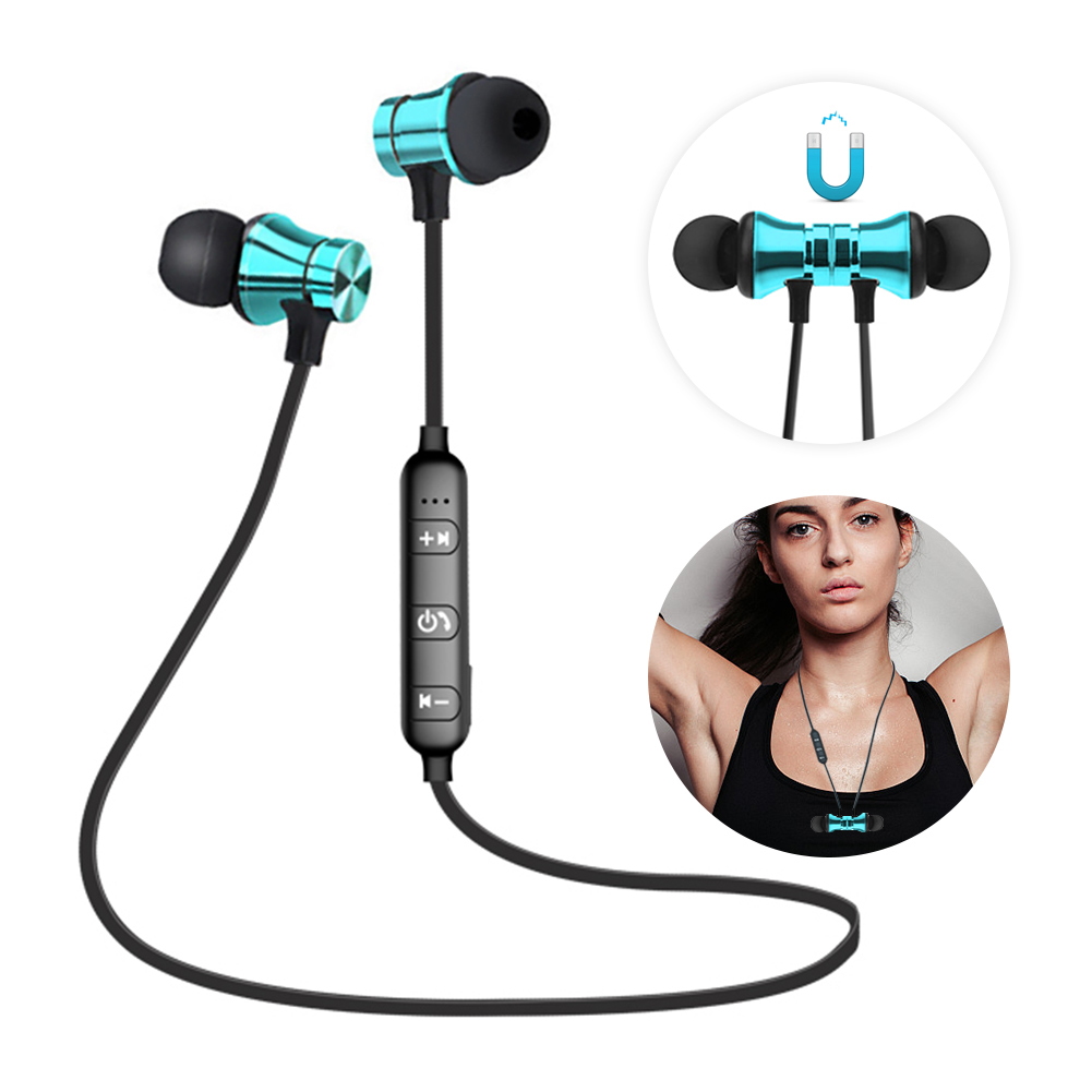 Magnetic Bluetooth Earphones Sports Earphones Magnetic Bluetooth Earphones Sports Earphones