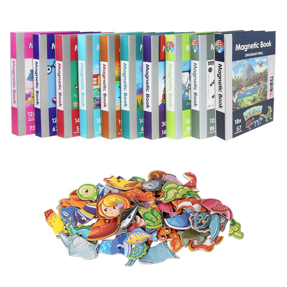 Magnetic Book Kid's Activity Toy Magnetic Book Kid's Activity Toy