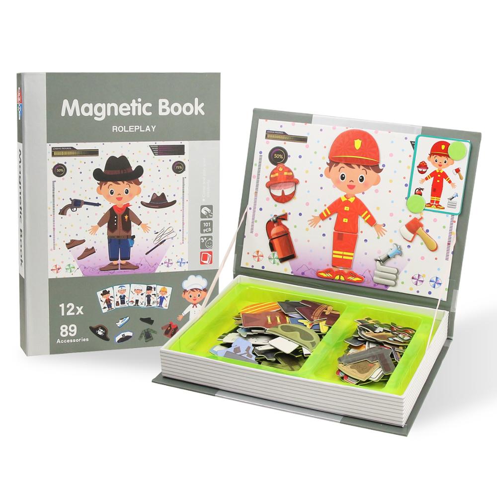 Magnetic Book Kid's Activity Toy Magnetic Book Kid's Activity Toy