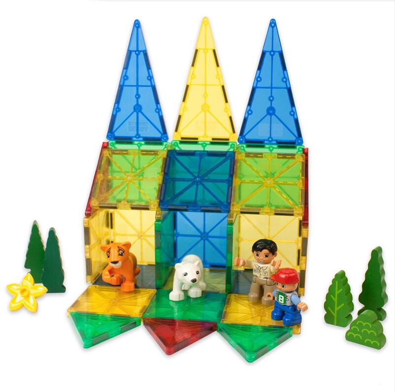 Magnetic Building Tiles Kids Toys (32Pcs) Magnetic Building Tiles Kids Toys (32Pcs)