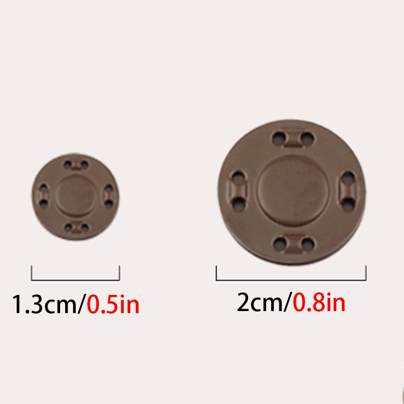 Magnetic Buttons for Clothes (5 Pairs)