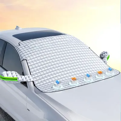 Magnetic Car Front Windscreen Cover Automobile Sunshade Windshield Snow Sun Shade Waterproof Exterior Covers Accessories