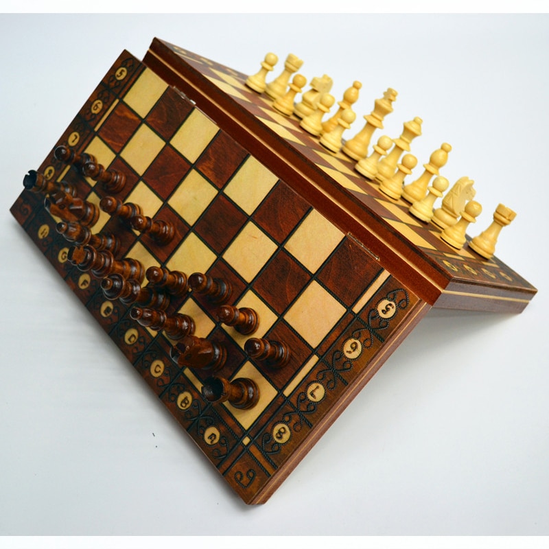 Magnetic Chess Board Foldable Game Set Magnetic Chess Board Foldable Game Set