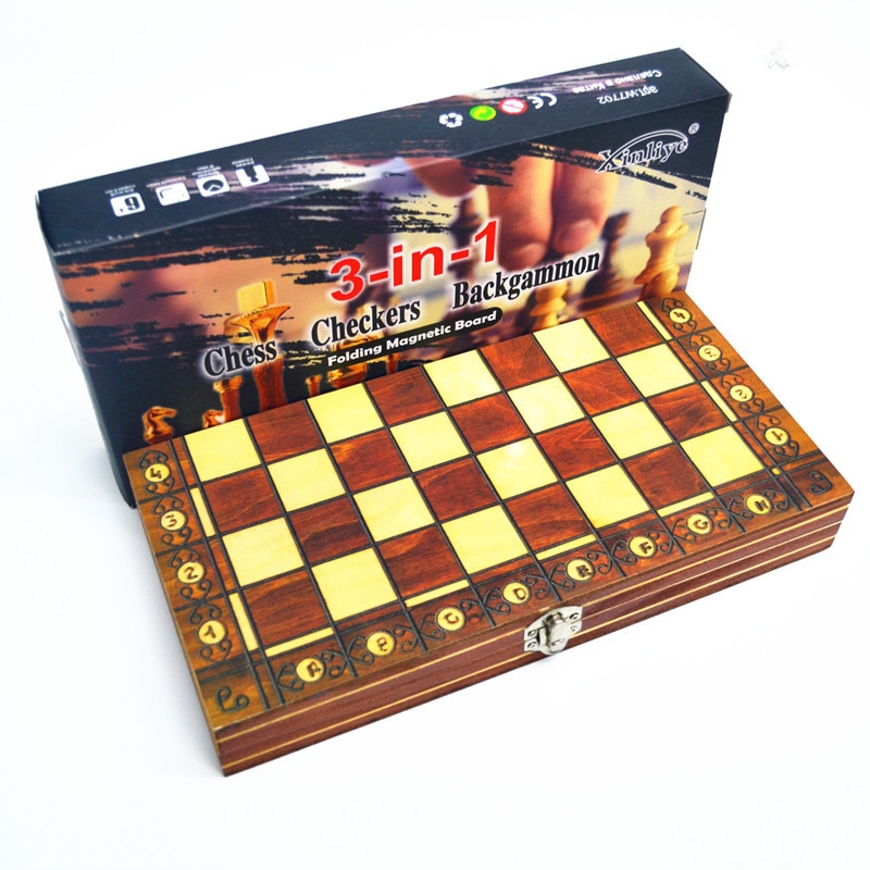 Magnetic Chess Board Foldable Game Set Magnetic Chess Board Foldable Game Set