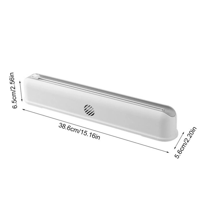 Magnetic Cling Film Holder with Cutter