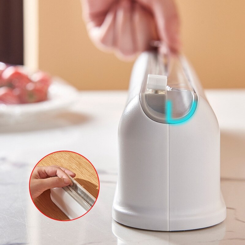 Magnetic Cling Film Holder with Cutter