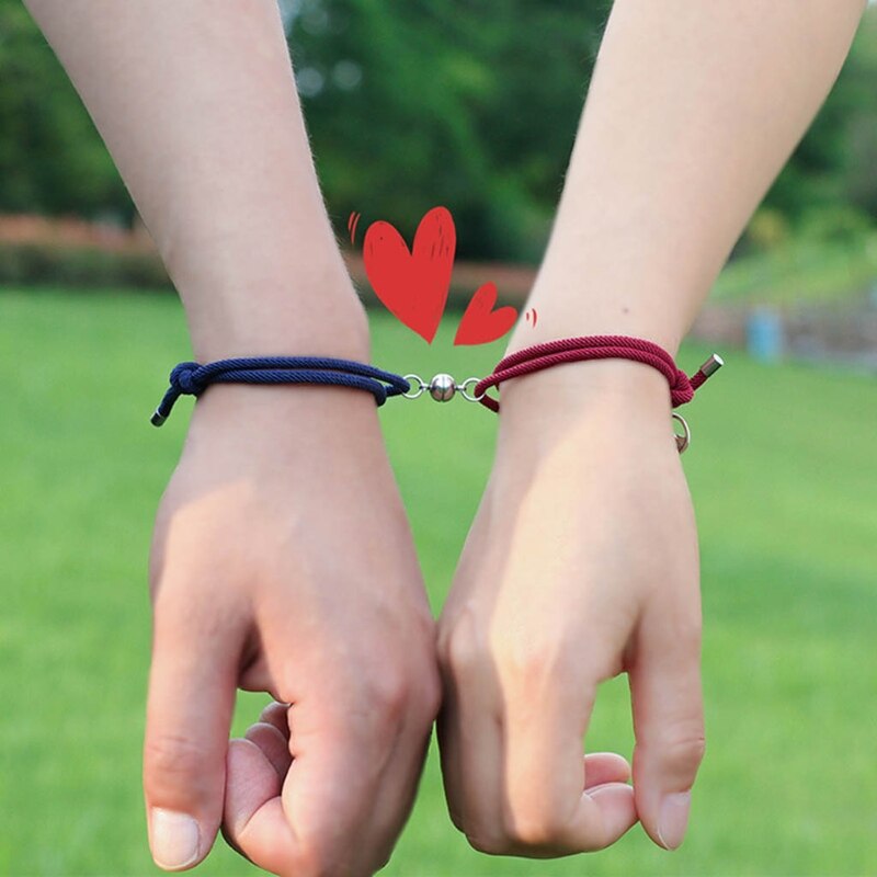 Magnetic Couple Bracelet Distance Accessory Magnetic Couple Bracelet Distance Accessory