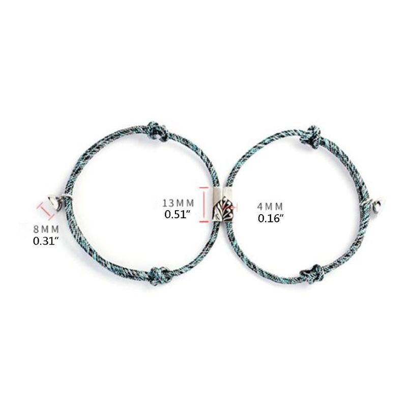 Magnetic Couple Bracelet Distance Accessory Magnetic Couple Bracelet Distance Accessory