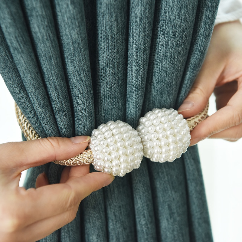 Magnetic Curtain Holdback Tie