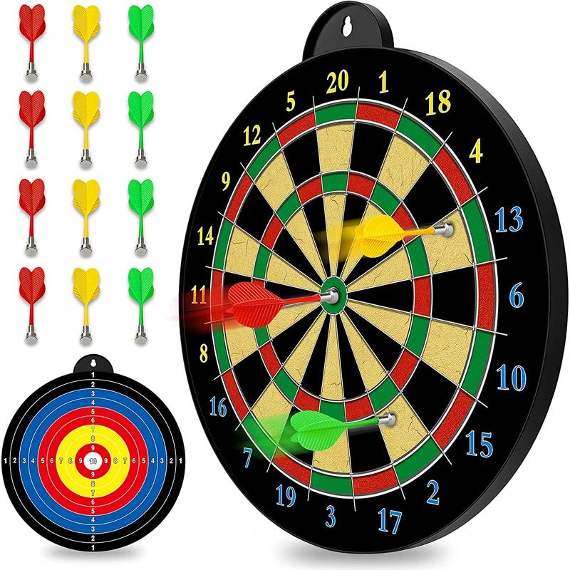 Magnetic Dart Set Magnet Target Toy Parent-child Dart Board Excellent Indoor Games Party Games Magnetic Dart Board