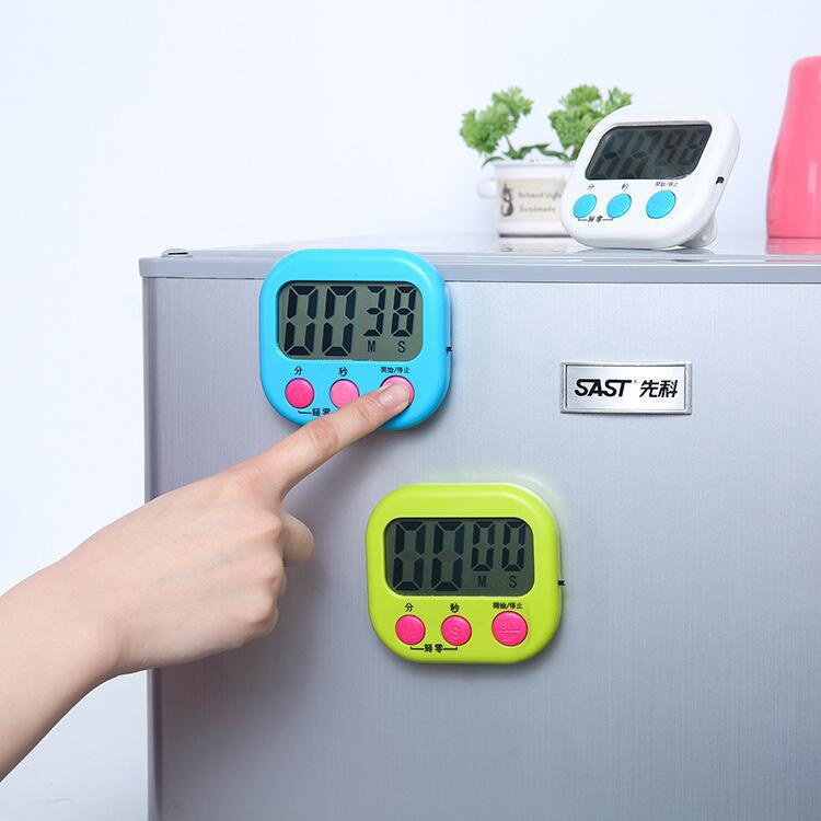 Magnetic Digital Clock for Fridge