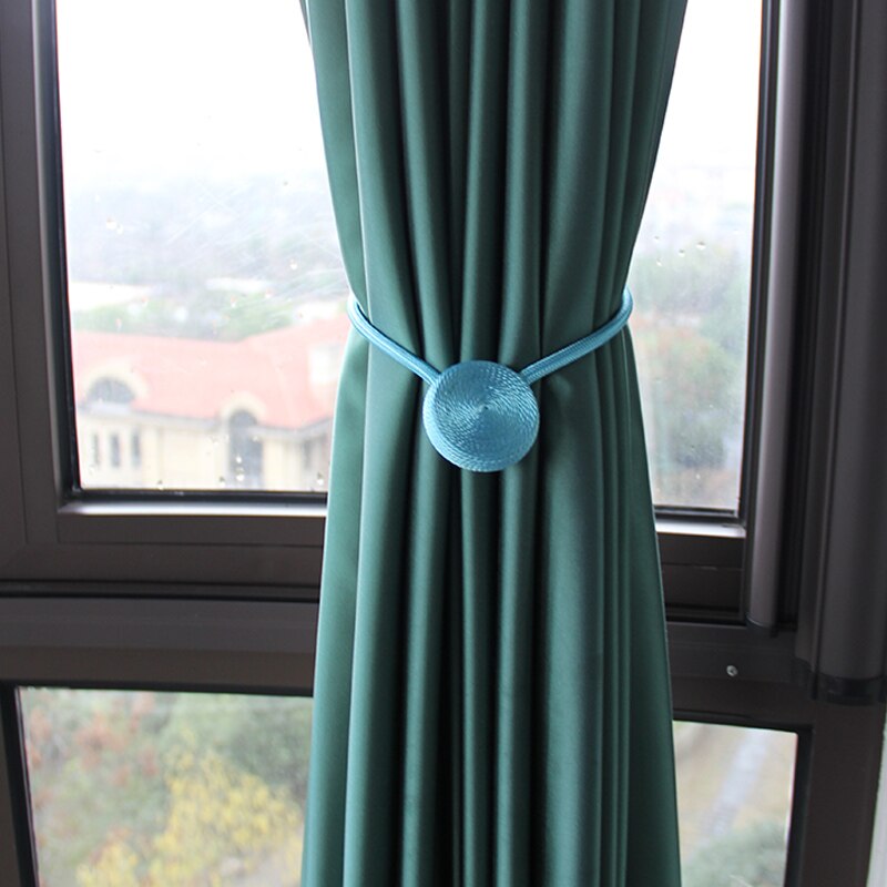 Magnetic Drapery Tie Backs (2 Pcs) Magnetic Drapery Tie Backs (2 Pcs)