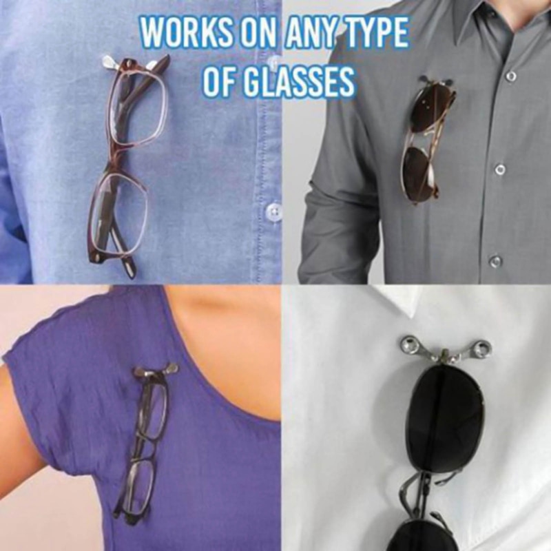 Magnetic Eyeglass Holder Clip for Shirt Magnetic Eyeglass Holder Clip for Shirt