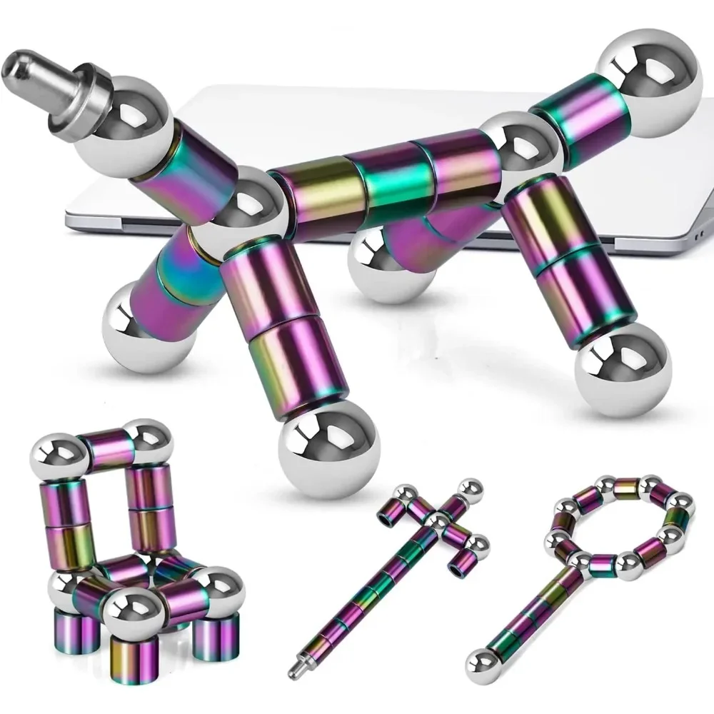 Magnetic Fidget Pen For Stress Relief, Writing, Playing, And Tablet & Phone Screen Use