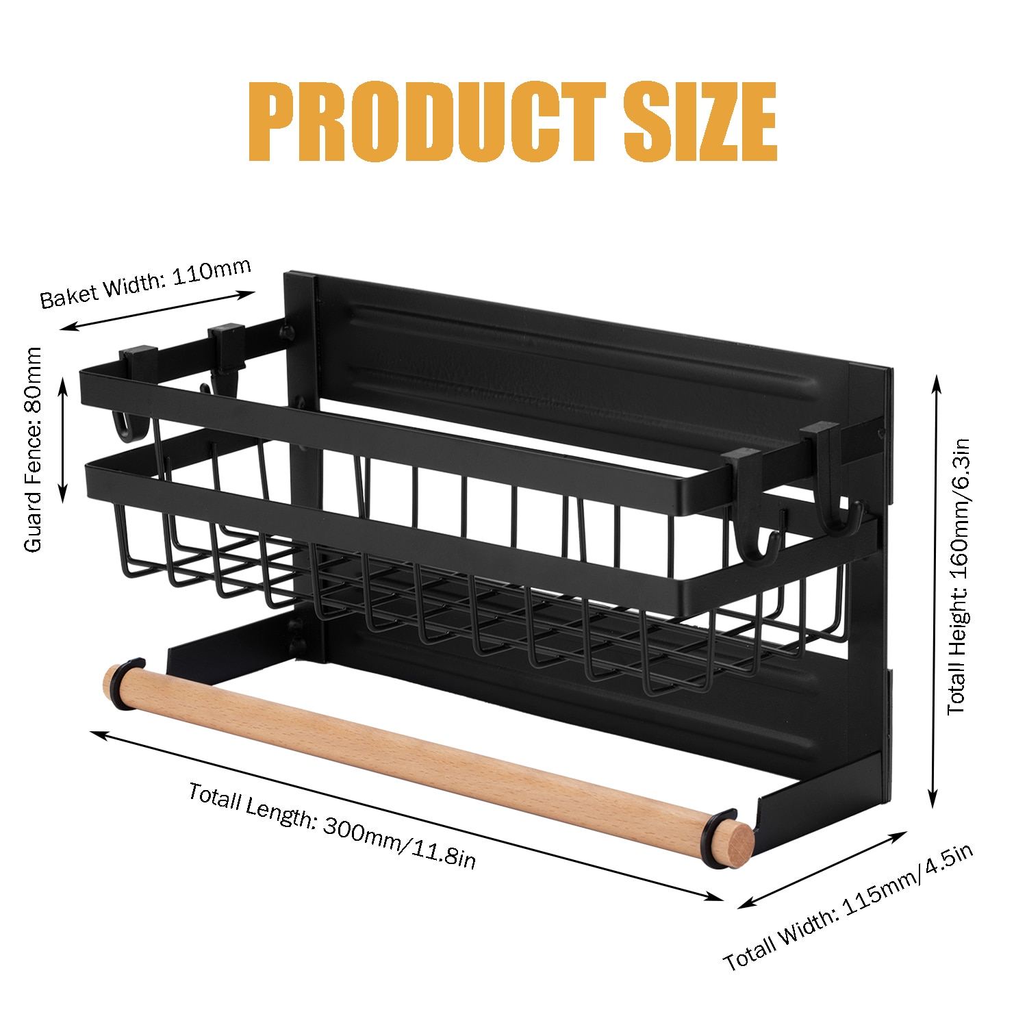 Magnetic Fridge Shelf Storage Rack Magnetic Fridge Shelf Storage Rack