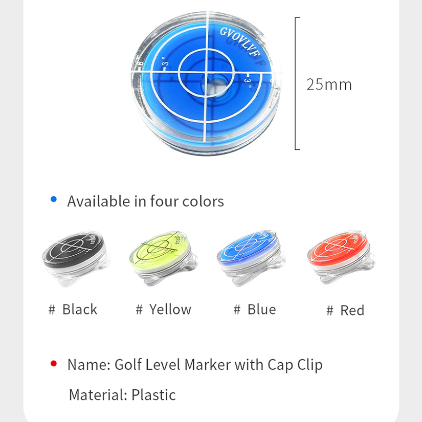 Magnetic Golf Ball Marker Hat Clip Magnetic Golf Ball Marker Hat Clip