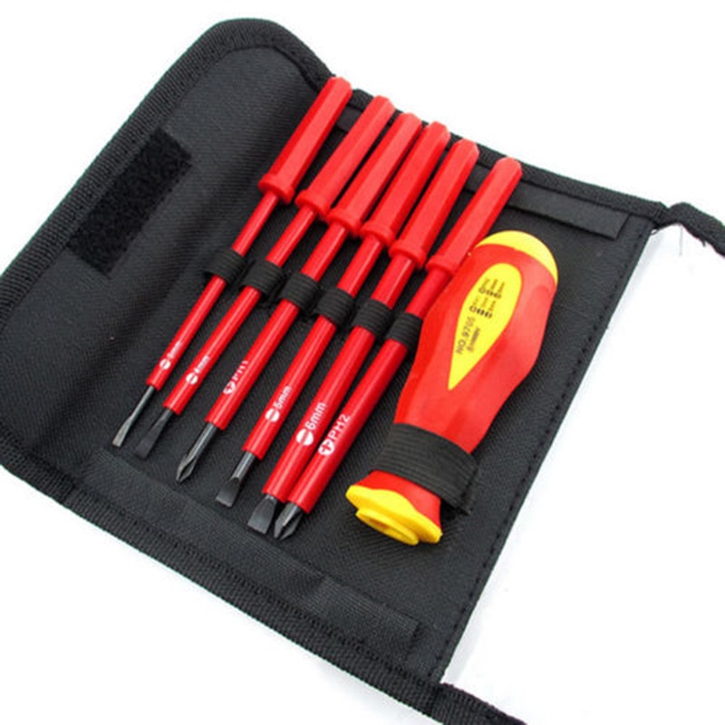 Magnetic Insulated Screwdriver Set (7pcs) Magnetic Insulated Screwdriver Set (7pcs)