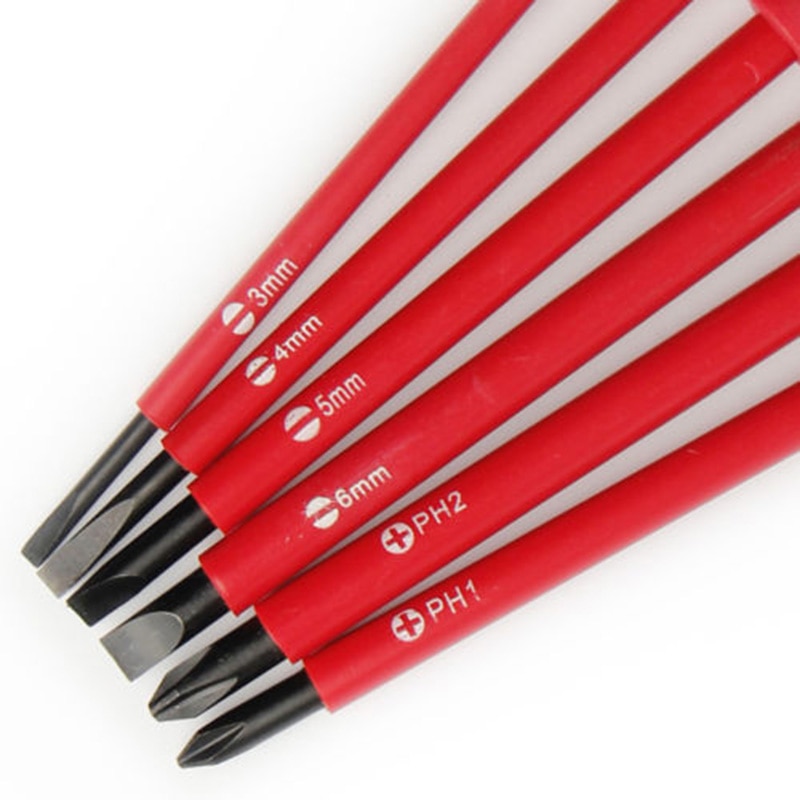 Magnetic Insulated Screwdriver Set (7pcs)