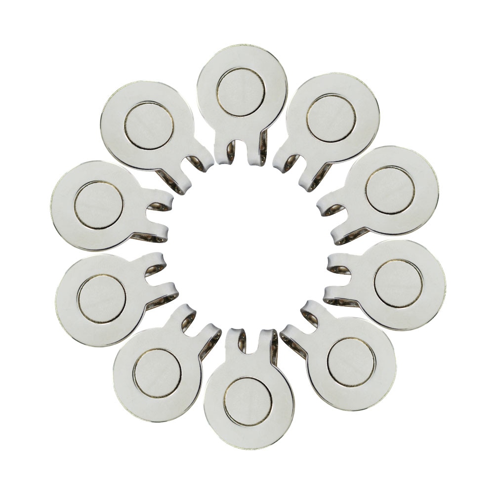 Magnetic Marker Golf Hat Clips (10pcs) Magnetic Marker Golf Hat Clips (10pcs)