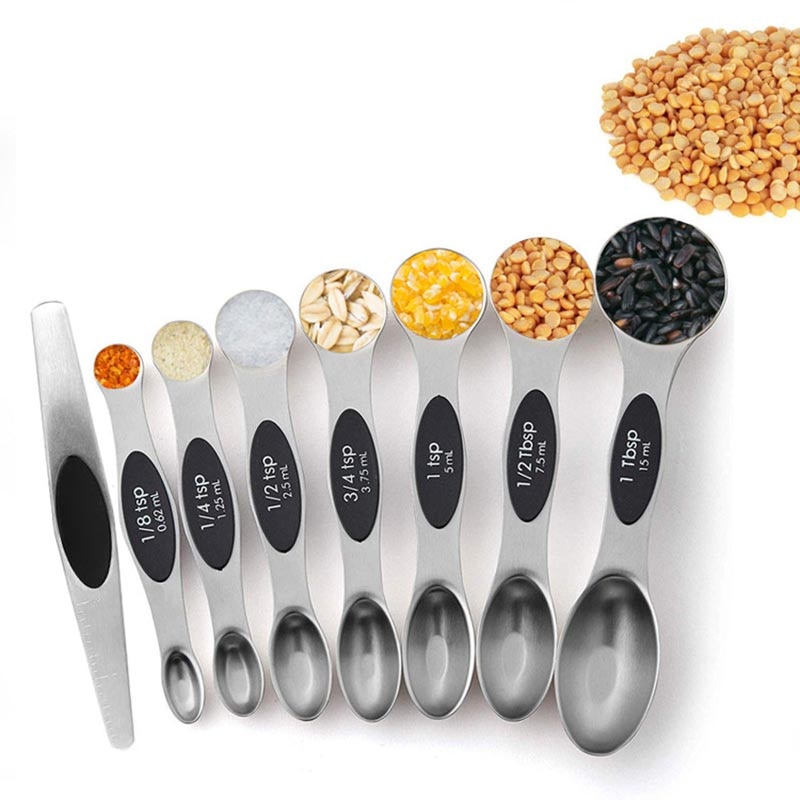 Magnetic Measuring Spoons Set (8pcs)