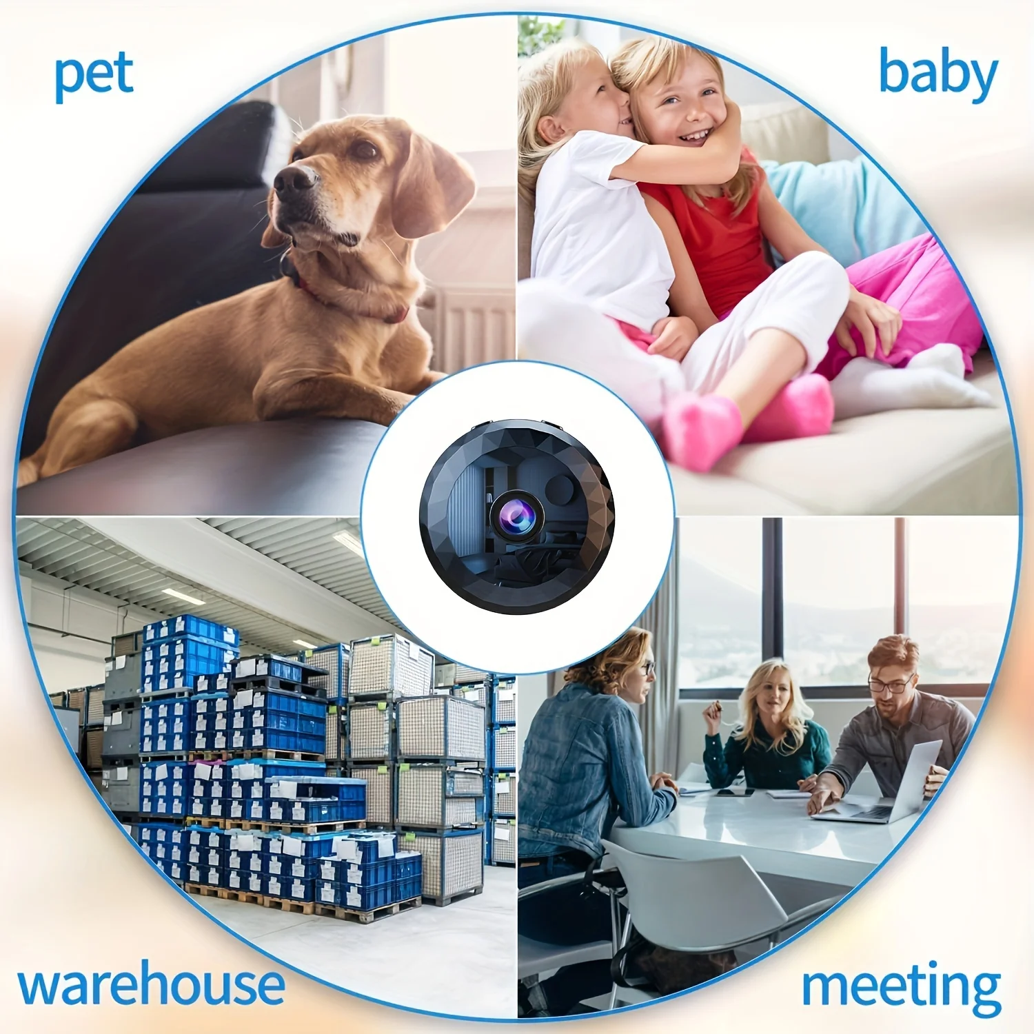 Magnetic Mini WiFi Camera 1080P HD Wireless Security Camera Security Protection Voice Video Surveillance Night Version Magnetic Mini WiFi Camera 1080P HD Wireless Security Camera Security Protection Voice Video Surveillance Night Version