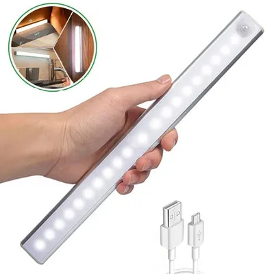Magnetic Motion Sensor LED lamp Wireless Night Light Type C Rechargeable Light Cabinet Wardrobe Lamp Staircase Magnetic Motion Sensor LED lamp Wireless Night Light Type C Rechargeable Light Cabinet Wardrobe Lamp Staircase