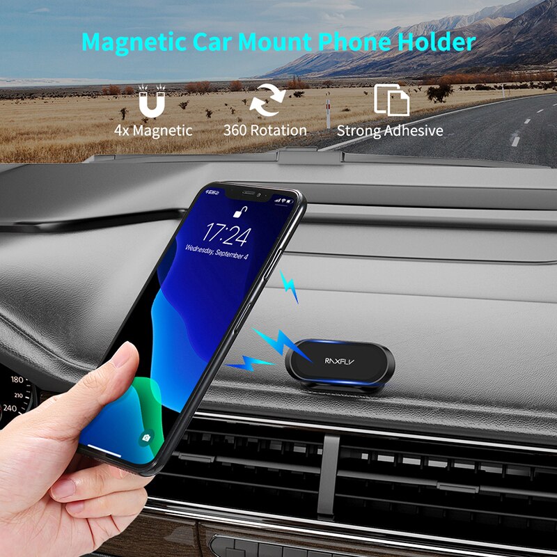 Magnetic Phone Mount For Car With Adhesive Magnetic Phone Mount For Car With Adhesive