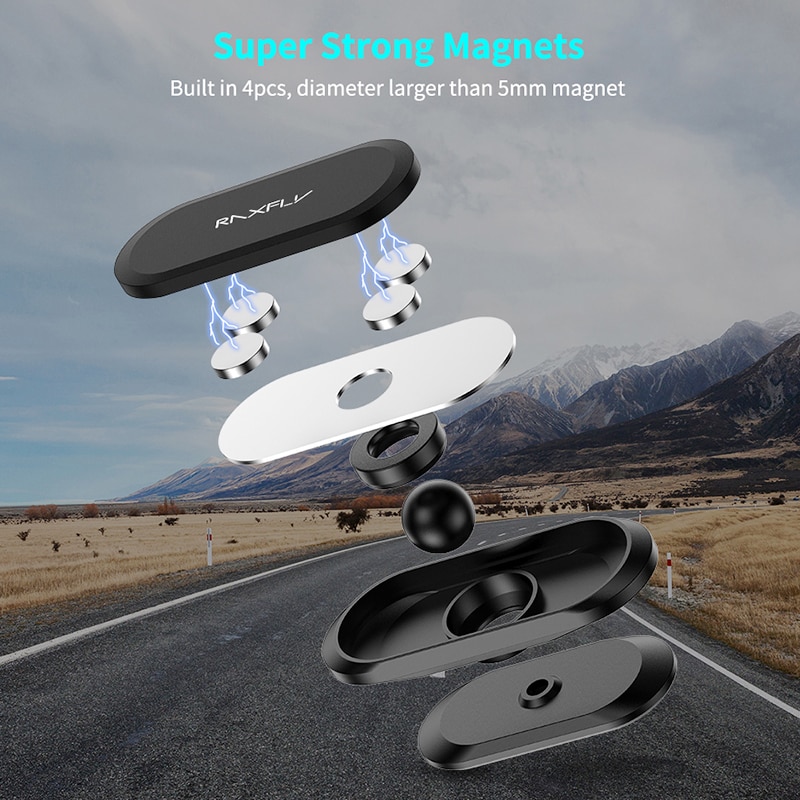 Magnetic Phone Mount For Car With Adhesive Magnetic Phone Mount For Car With Adhesive